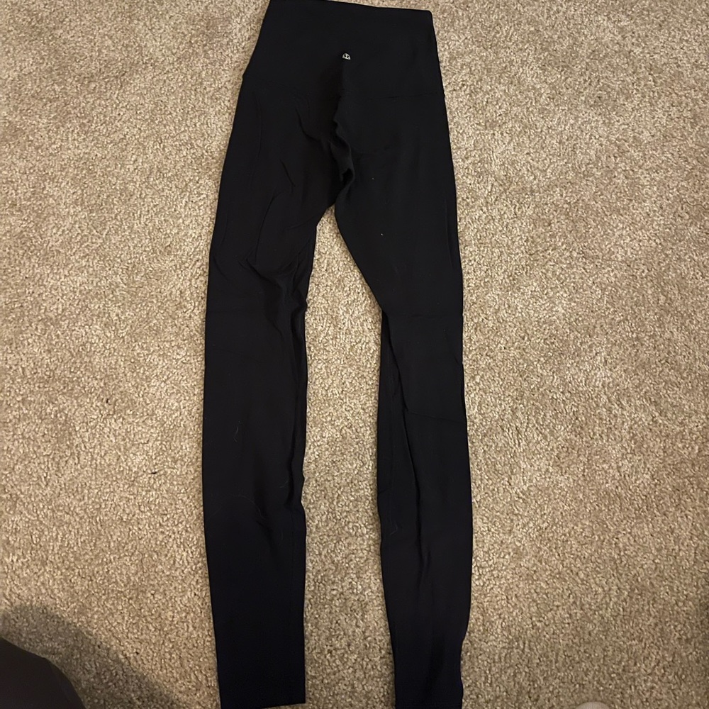 High waist ankle length align leggings